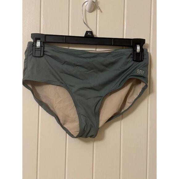 ALBION 2 Piece Golden Hour Olivia Swim Crop Top/Sea Salt Midi Bottom XS - Picture 11 of 13